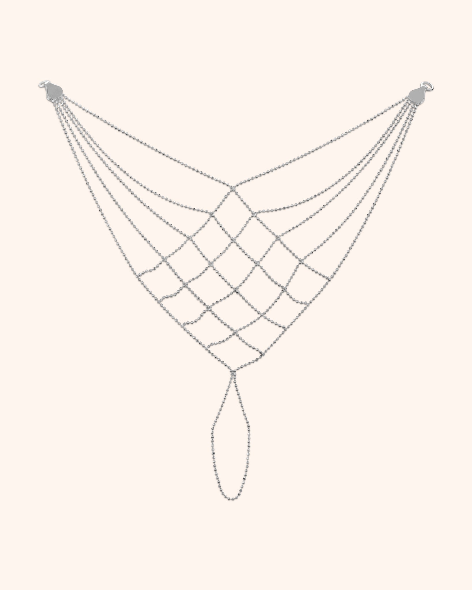 Luminous Weave Hand Chain