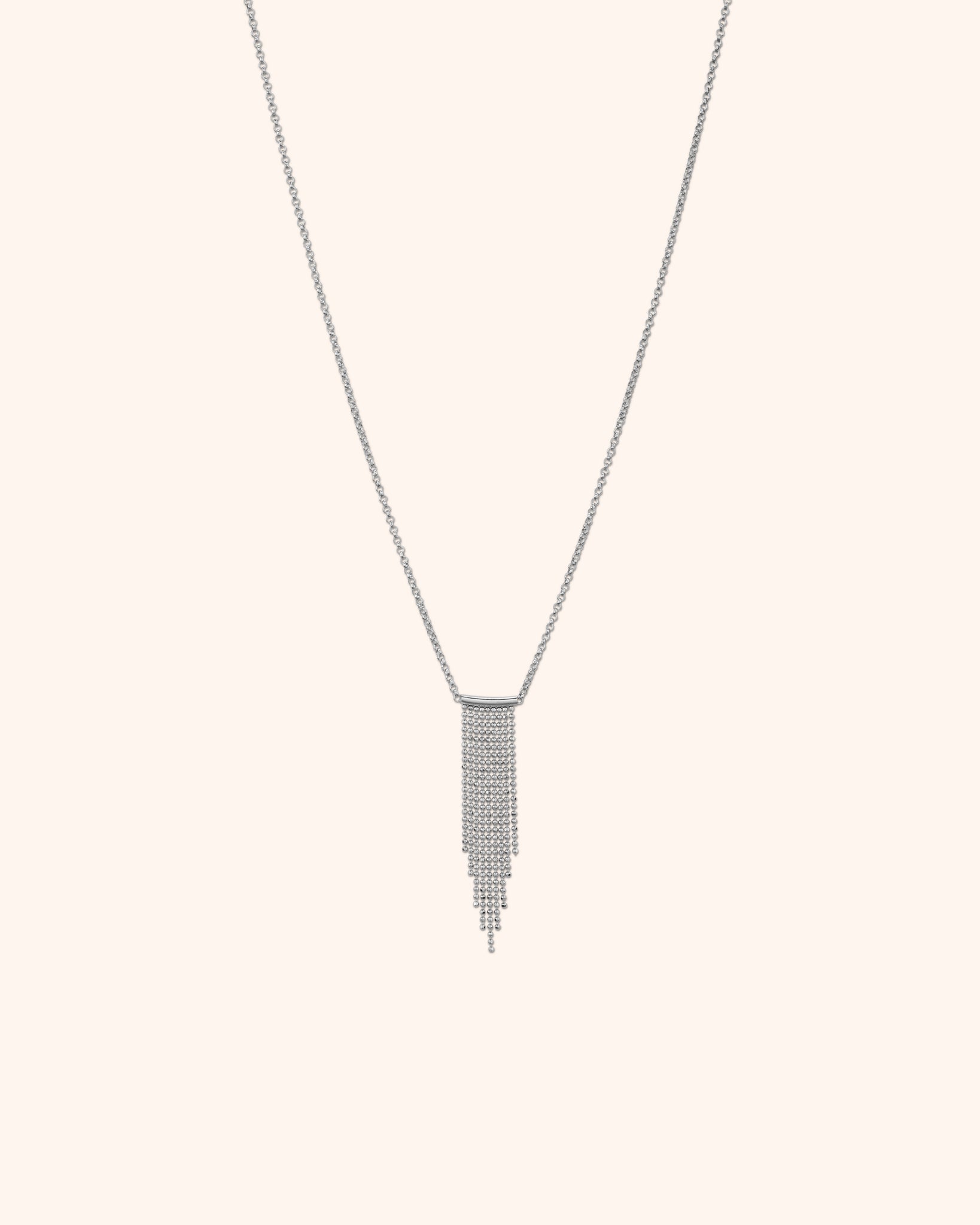 Light tassels Necklace