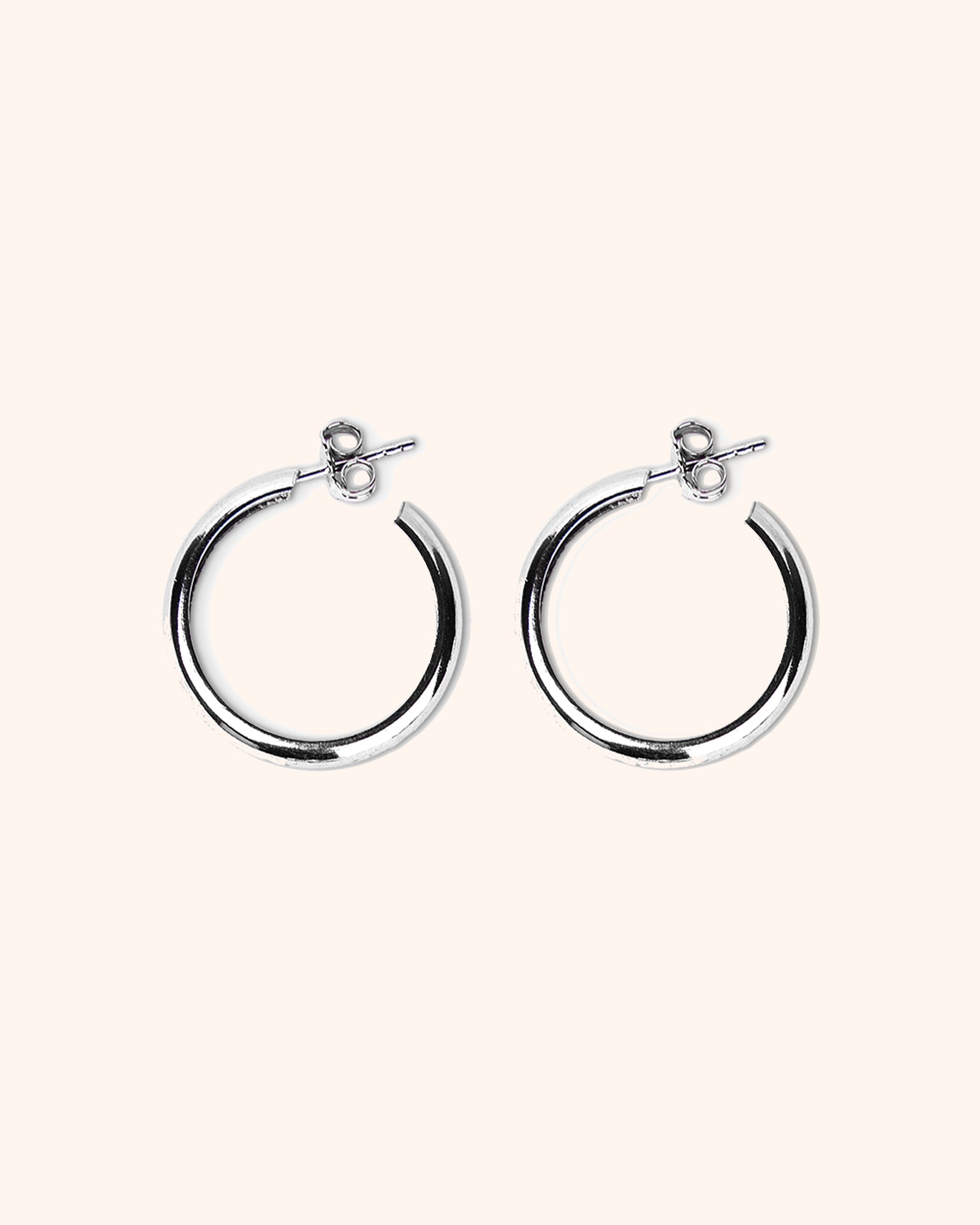 Round Bombed Earrings