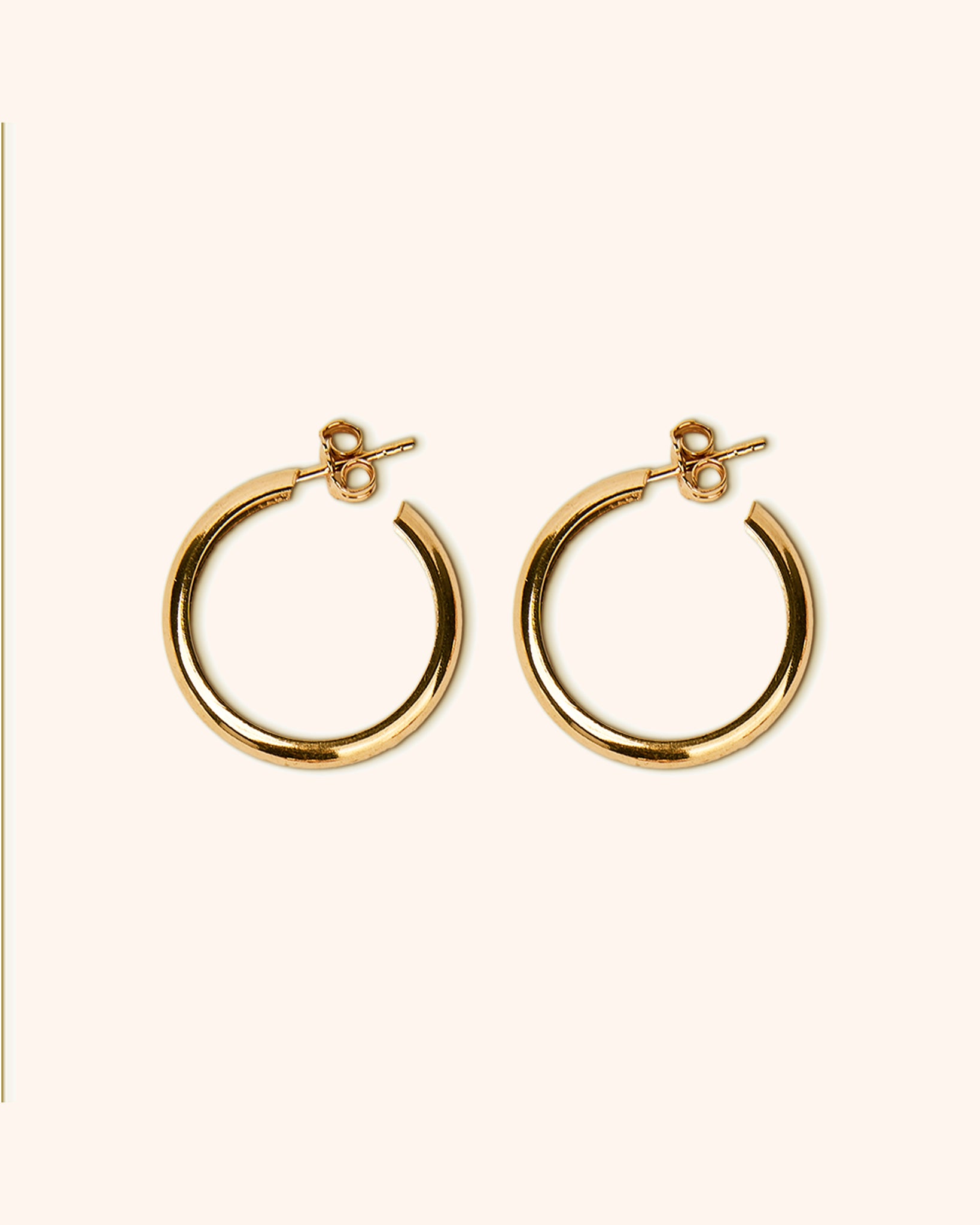 Round Bombed Earrings