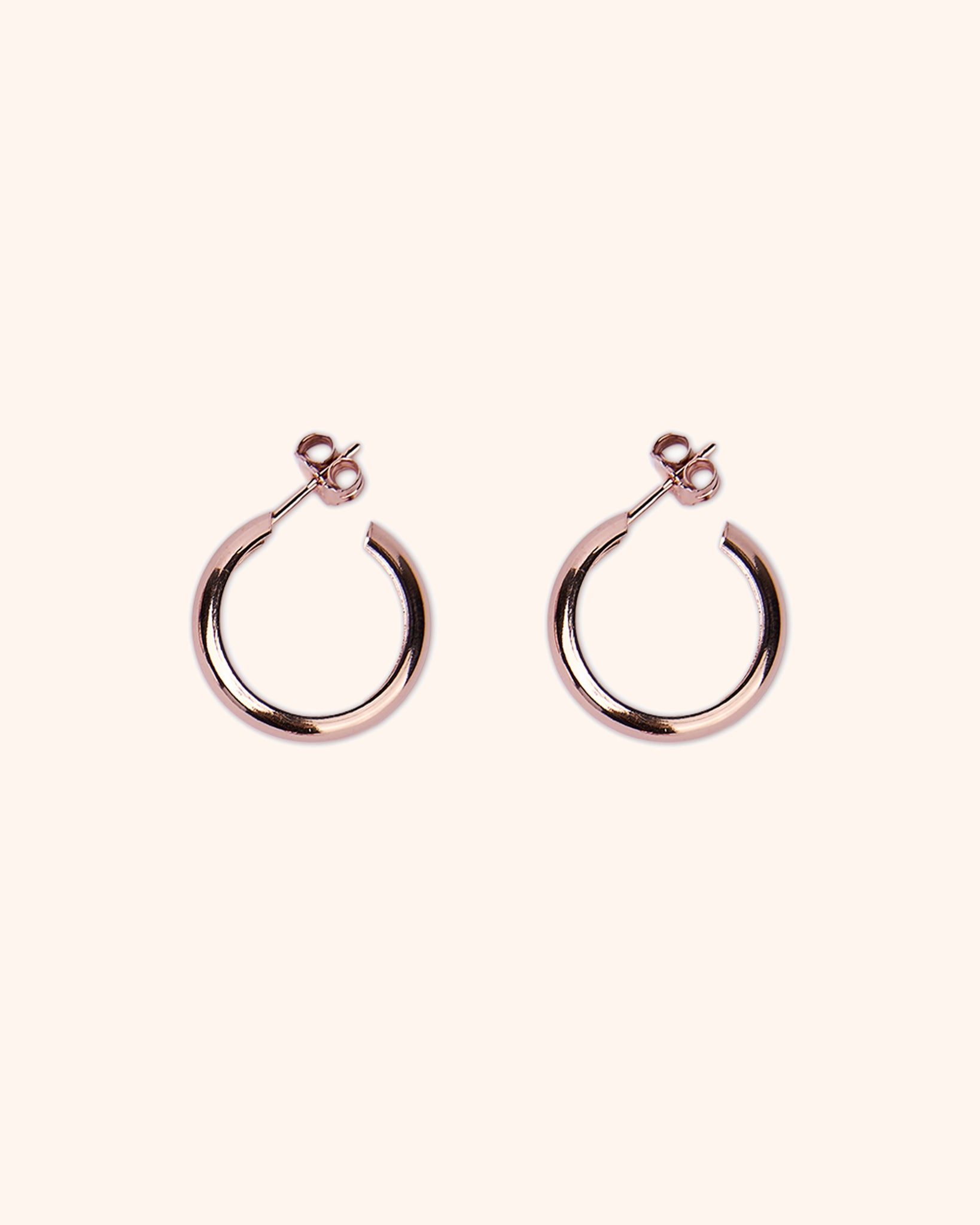 Round Bombed Earrings