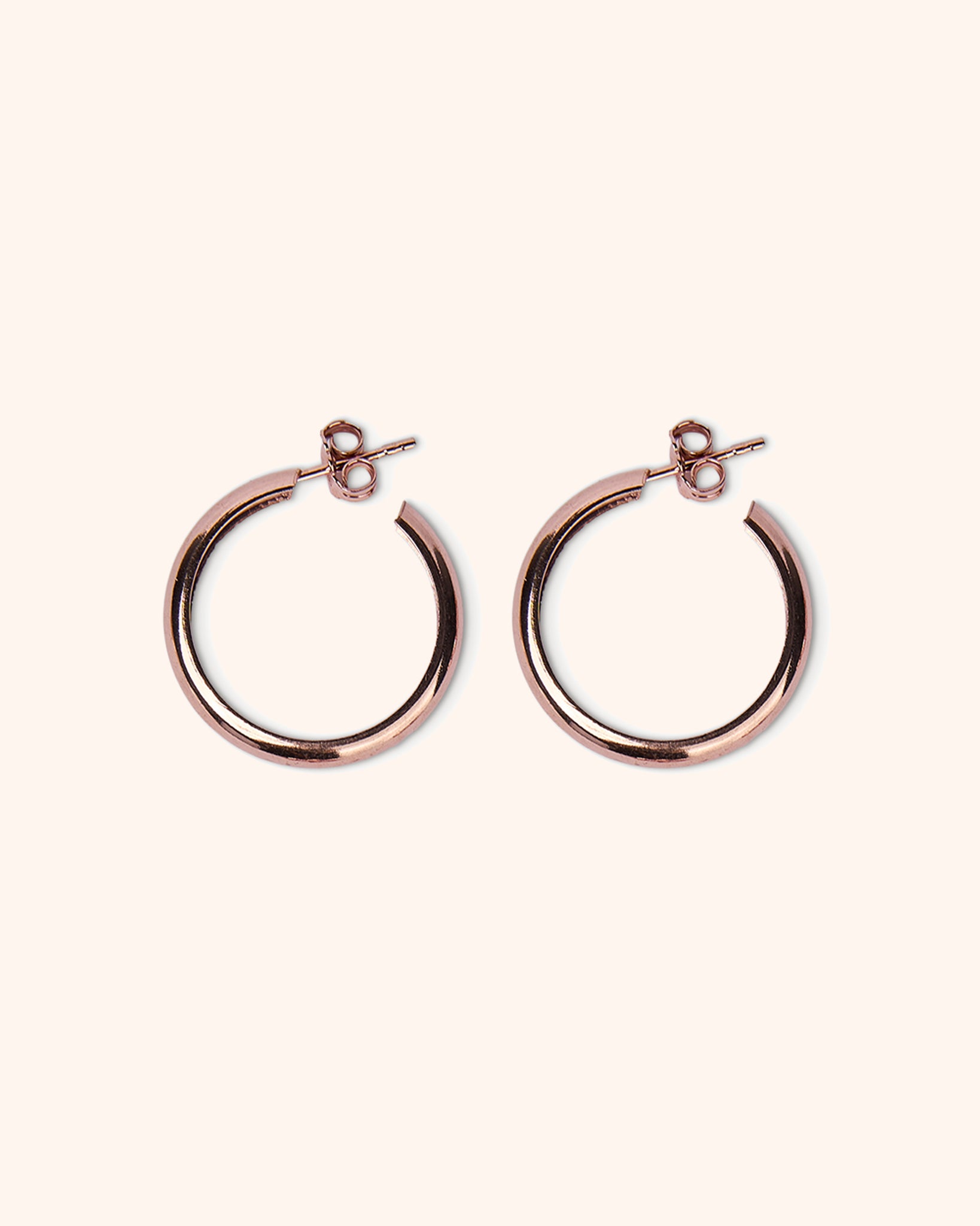 Round Bombed Earrings