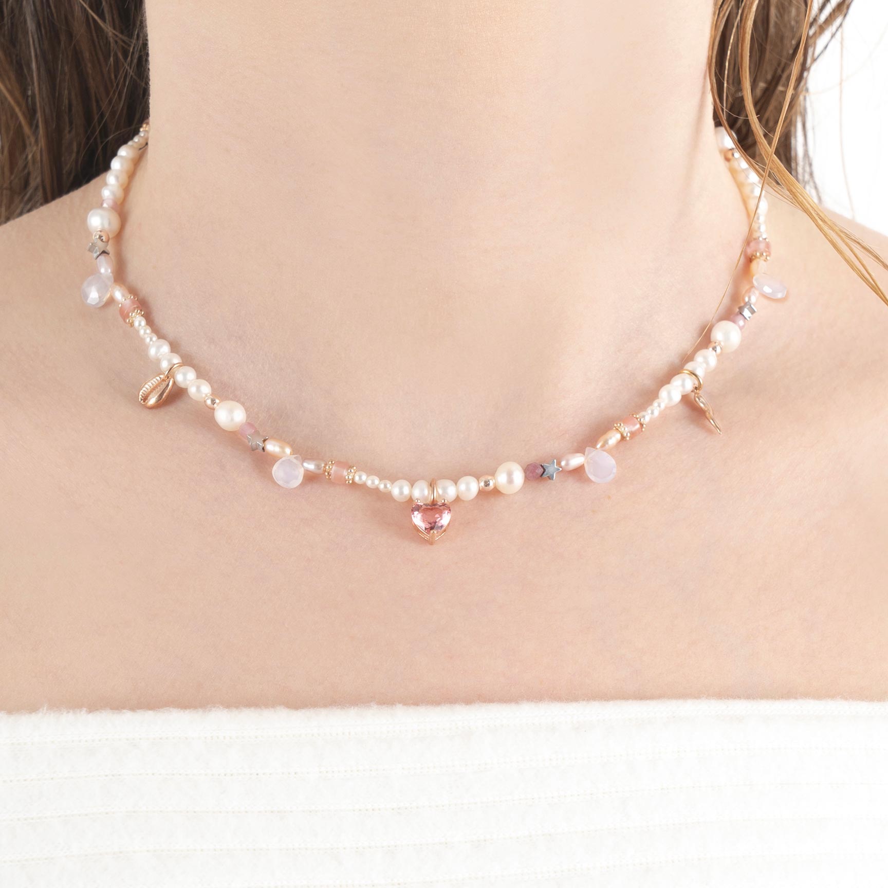 Fancy Princess Pearl Necklace